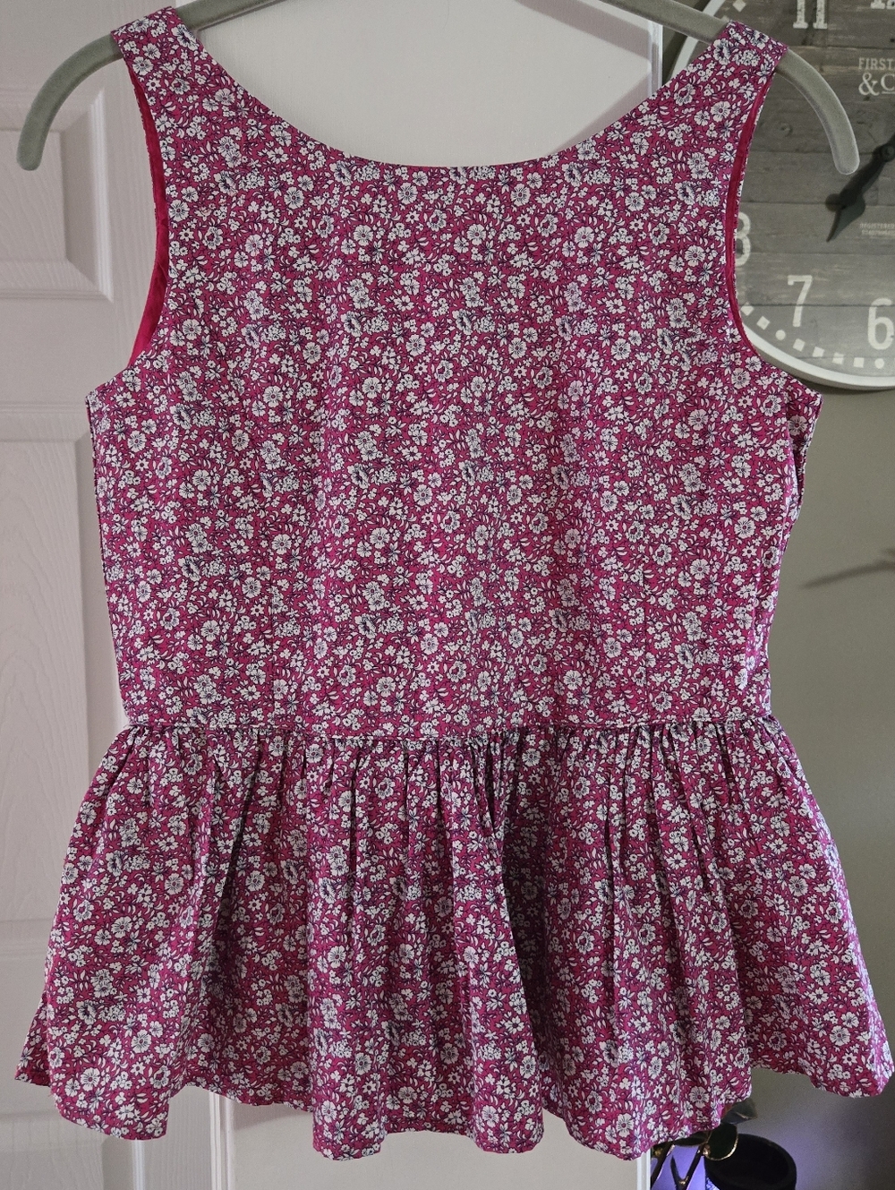 Polo Ralph Lauren Floral Peplum Tank Top